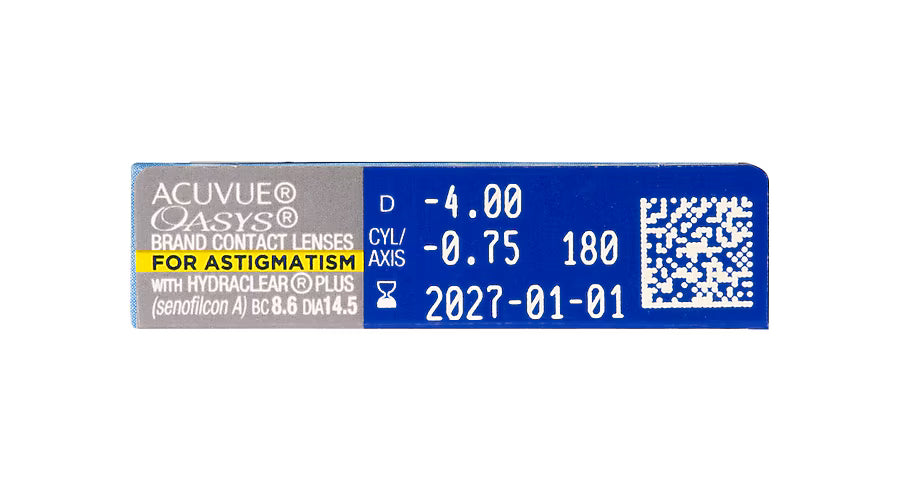 ACUVUE® OASYS Toric (for Astigmatism) Box
